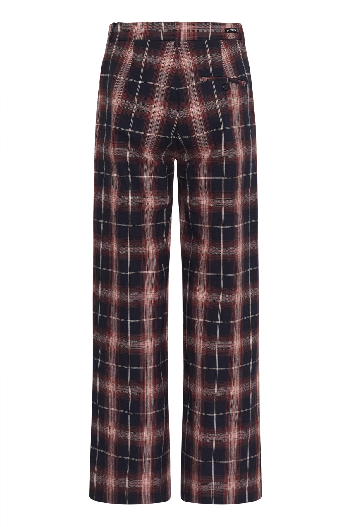 CALROSEIW PANT LIGHT PINK TWILL CHECK - 90000 - 30112191