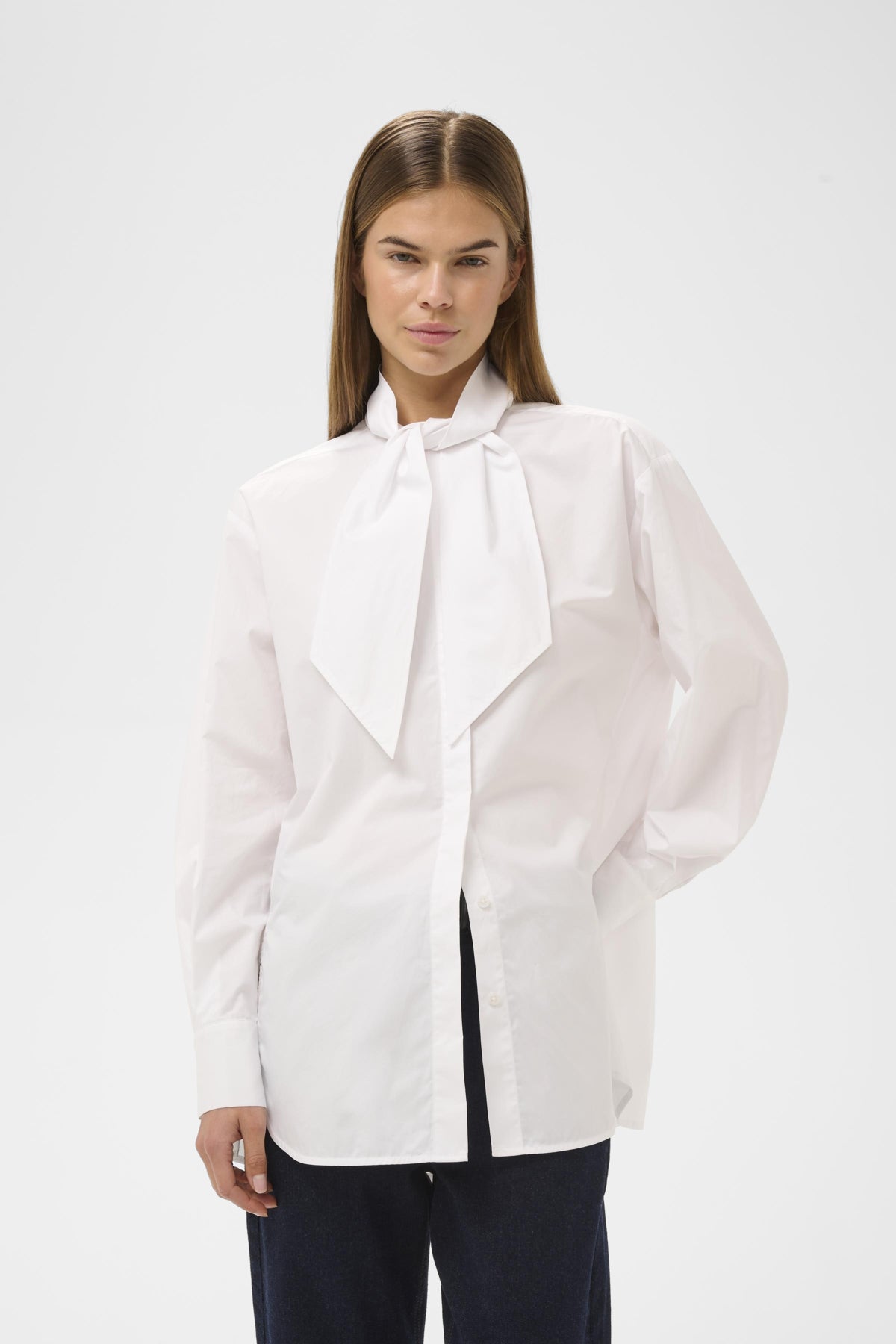 CAPELLAIW TIE SHIRT Pure White - 300001 - 30112192