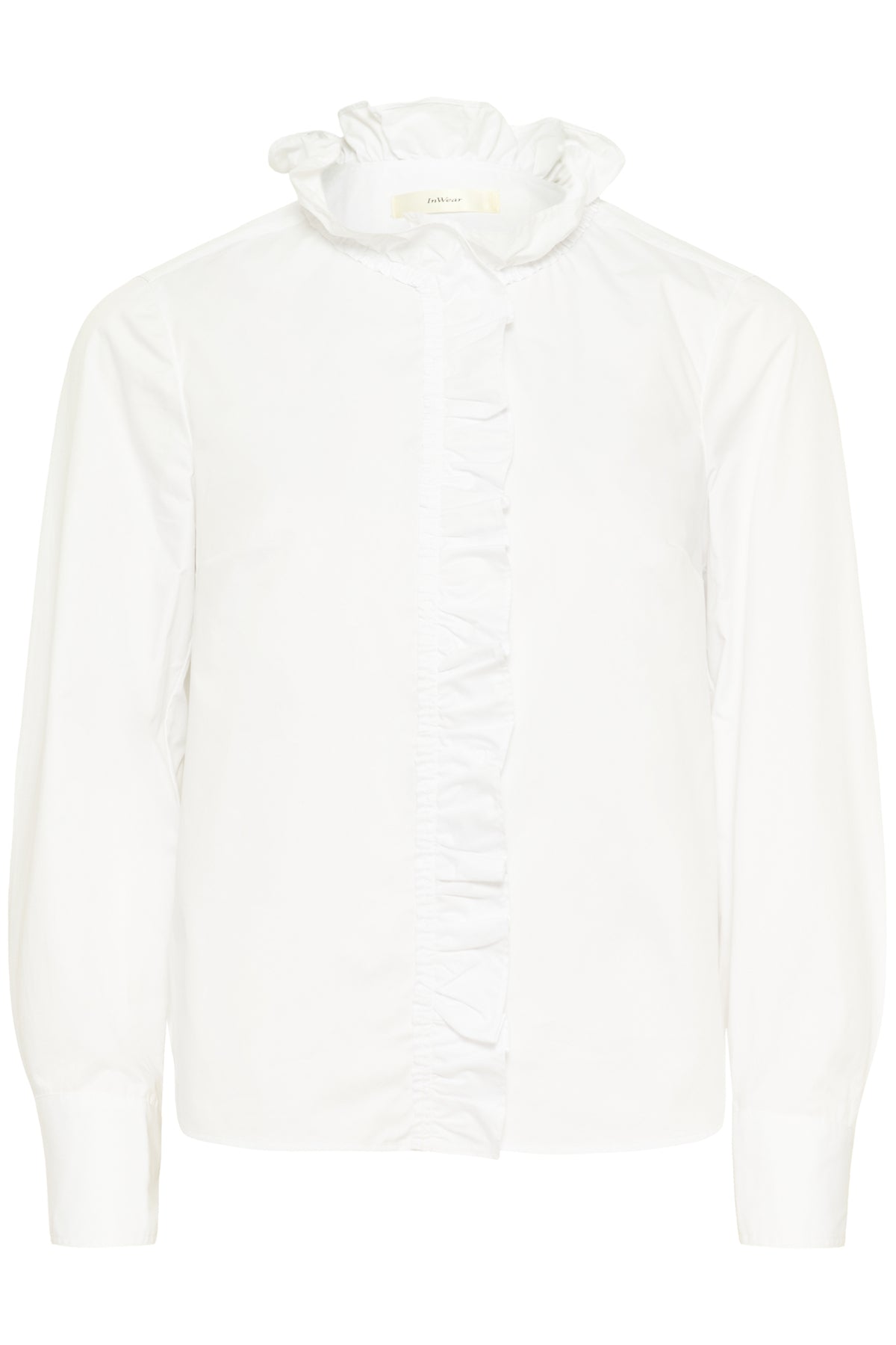 CAPELLAIW FRILL SHIRT Pure White - 300001 - 30112193