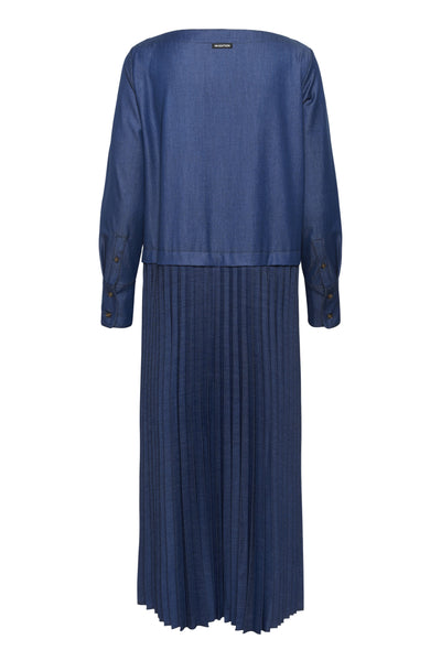 CHERRIEIW DRESS Dark Denim - 194118 - 30112201 Thumbnail