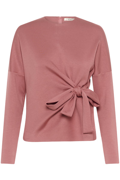 TRIIW VINCENTIW KNOT BLOUSE WITHERED ROSE - 181435 - 30112203 Thumbnail