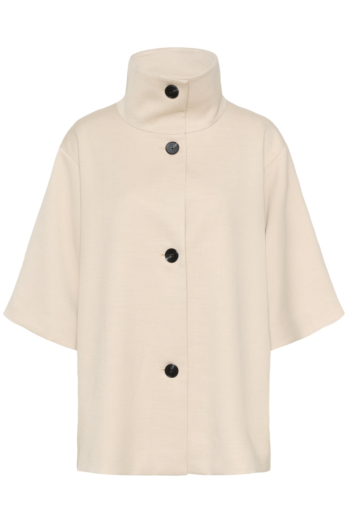 HOLLYNIW CAPE JACKET Ecru - 300597 - 30112218