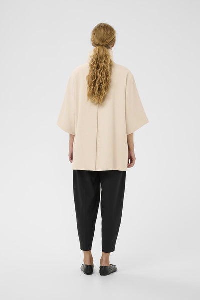 HOLLYNIW CAPE JACKET Ecru - 300597 - 30112218 Thumbnail