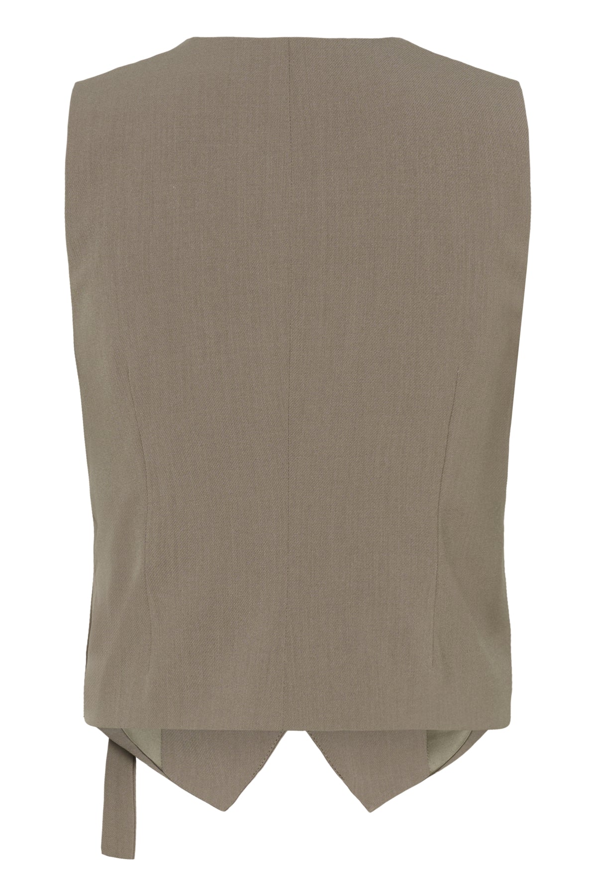 HAISLYIW WAISTCOAT Sandy Grey Melange - 1813041 - 30112220