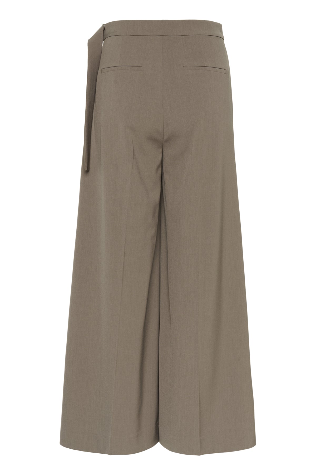 HAISLYIW WIDE PANT Sandy Grey Melange - 1813041 - 30112221