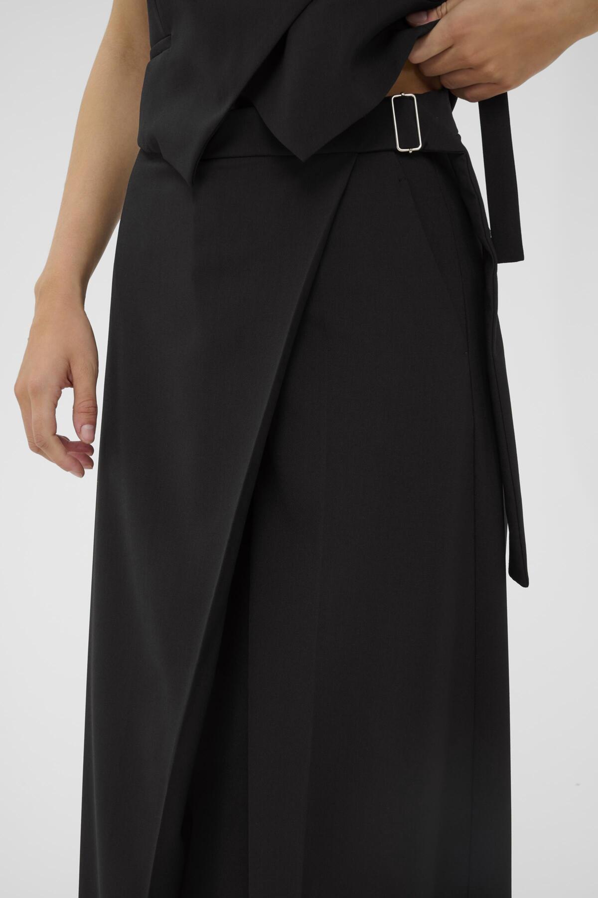 HAISLYIW WIDE PANT Black - 194008 - 30112221