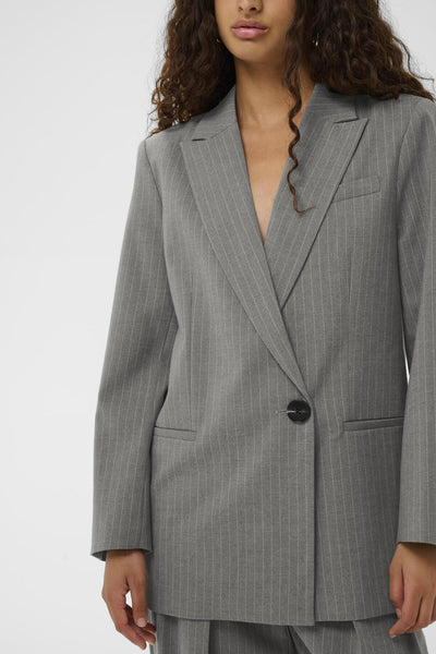 HOSANNAIW BLAZER New Light Grey Melange - 30028 - 30112223 Thumbnail