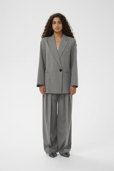 HOSANNAIW BLAZER New Light Grey Melange - 30028 - 30112223 Thumbnail