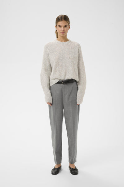 HOSANNAIW CIGARETTE PANT New Light Grey Melange - 30028 - 30112225 Thumbnail