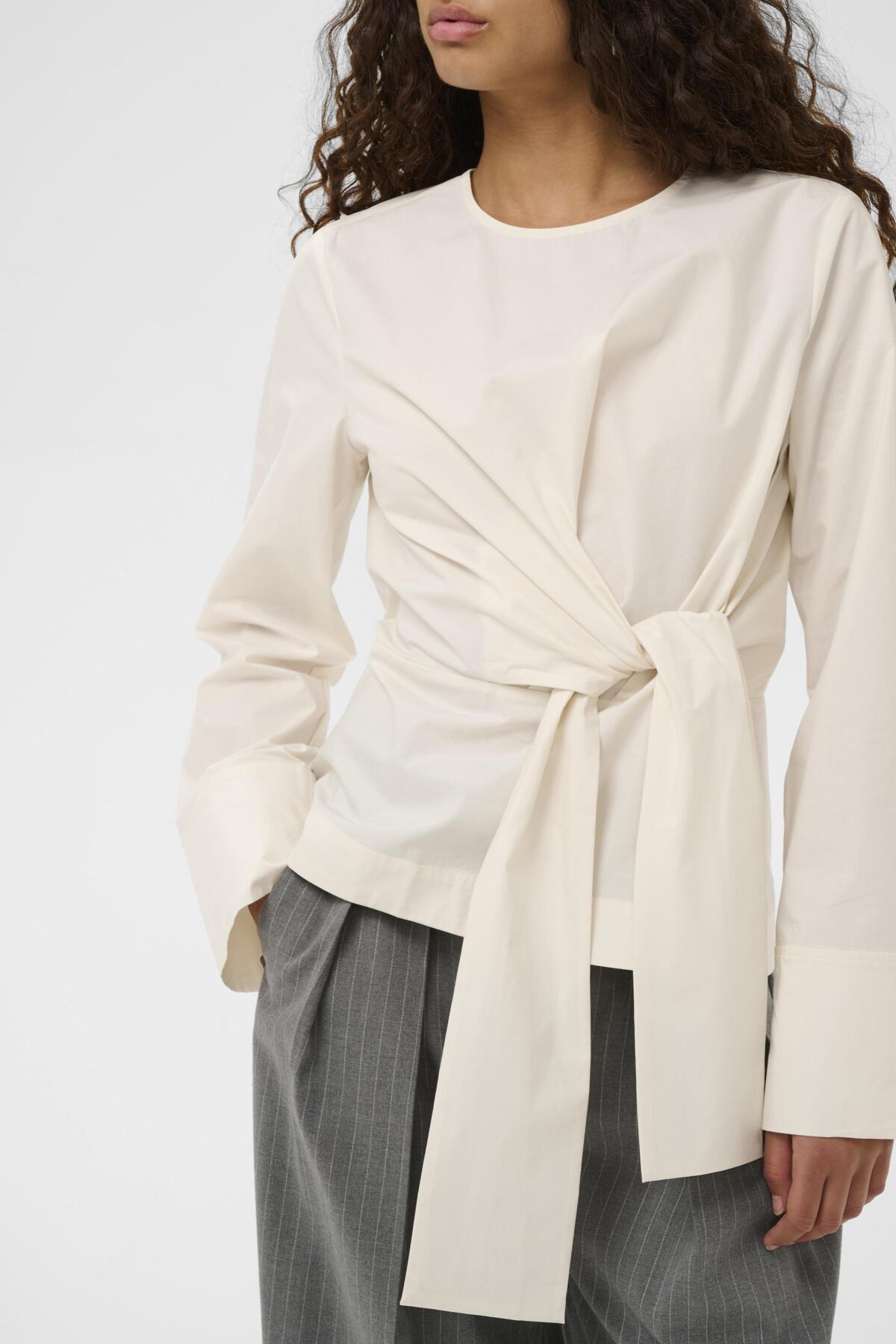 GRAYSONIW BLOUSE Whisper White - 110701 - 30112243