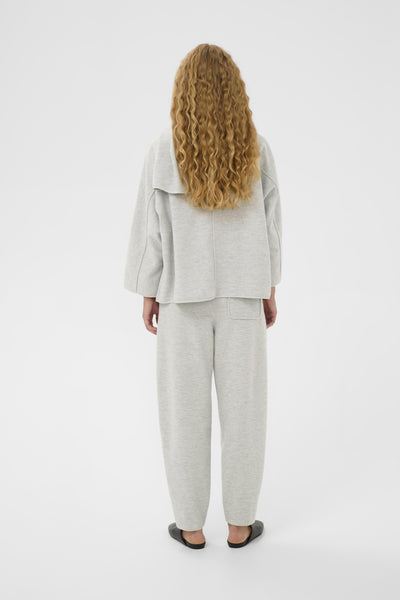 TWIGGYIW CAPE JACKET New Light Grey Melange - 30028 - 30112262 Thumbnail