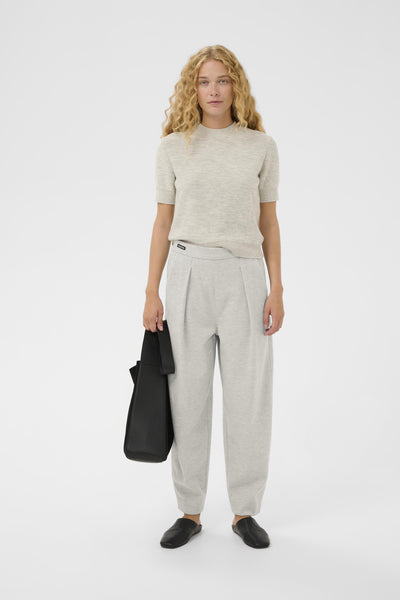 TWIGGYIW PANT New Light Grey Melange - 30028 - 30112263 Thumbnail