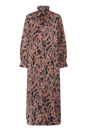 GRACIEIW PRINTED DRESS ROSE PAINTED DOT - 900003318 - 30112281