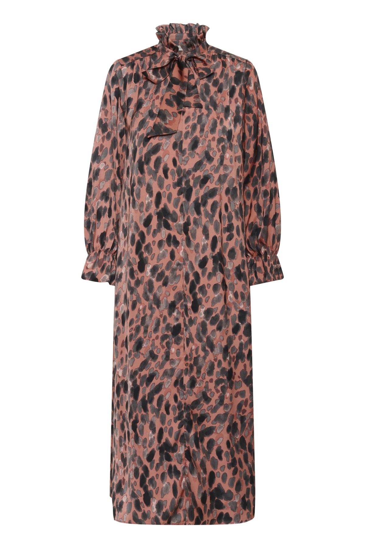 GRACIEIW PRINTED DRESS ROSE PAINTED DOT - 900003318 - 30112281