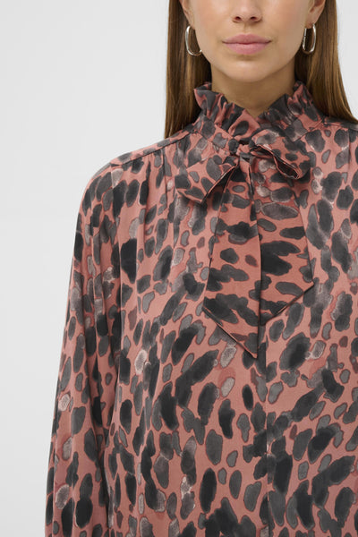 GRACIEIW PRINTED DRESS ROSE PAINTED DOT - 900003318 - 30112281 Thumbnail