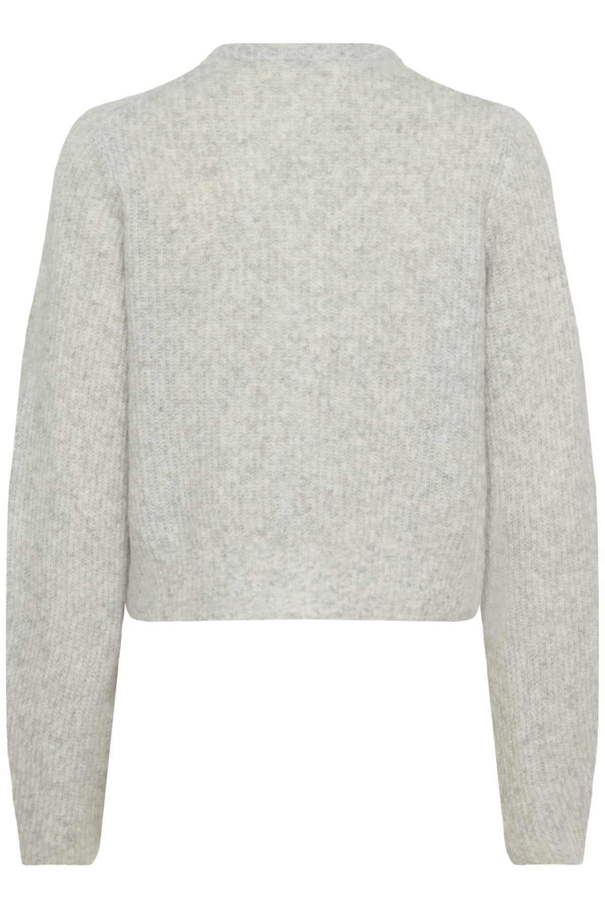 NIASIW CARDIGAN New Light Grey Melange - 30028 - 30112297