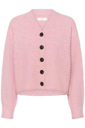 MABELIW CARDIGAN Candy Pink Melange - 1419111 - 30112393