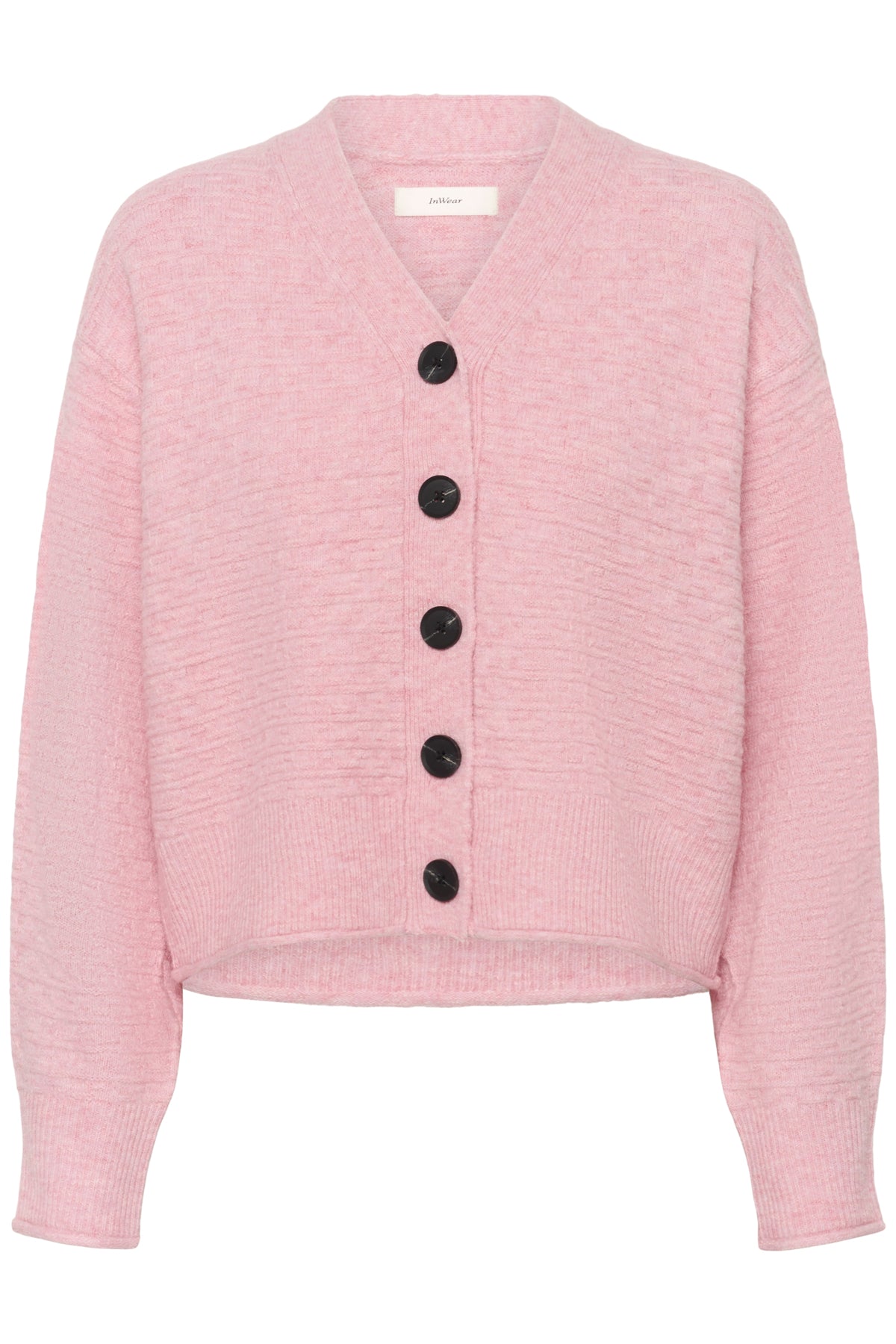 MABELIW CARDIGAN Candy Pink Melange - 1419111 - 30112393