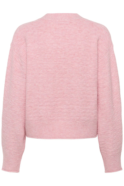 MABELIW CARDIGAN Candy Pink Melange - 1419111 - 30112393 Thumbnail