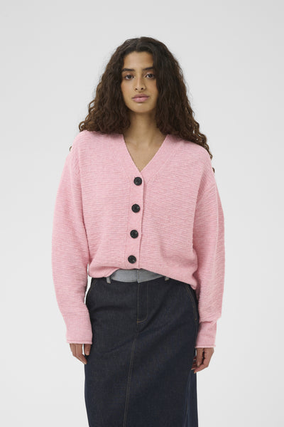 MABELIW CARDIGAN Candy Pink Melange - 1419111 - 30112393 Thumbnail