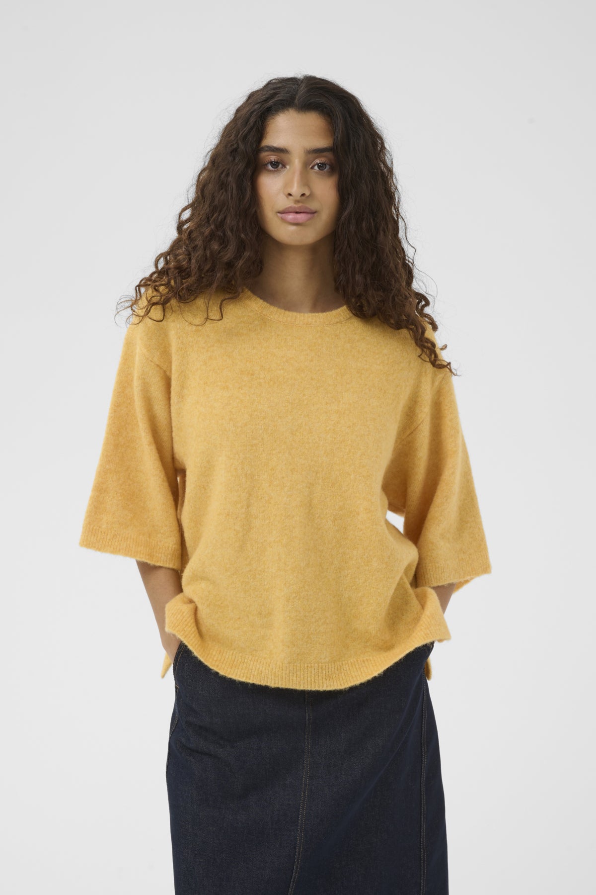 GUNIIW TEE YOLK YELLOW MELANGE - 1408461 - 30112412