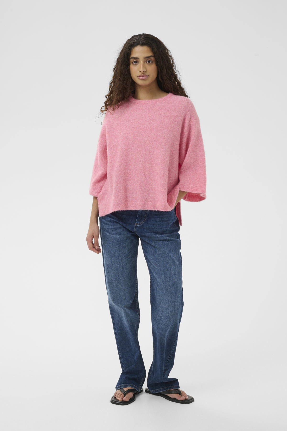 GUNIIW TEE PINK CARNATION MELANGE - 16212 - 30112412