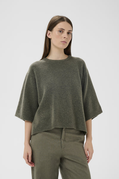 GUNIIW TEE MULLED BASIL MELANGE - 1805141 - 30112412 Thumbnail