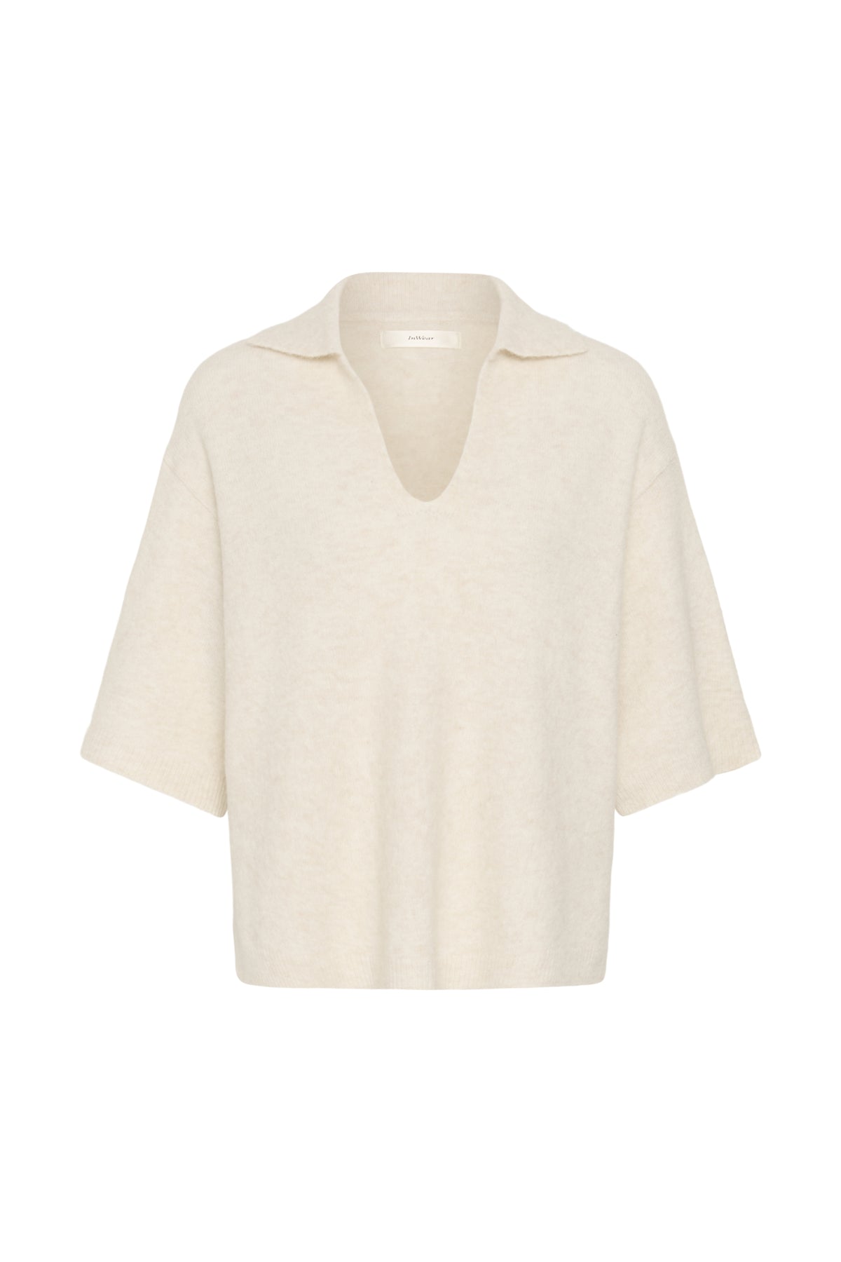 GUNIIW POLO Whisper White Melange - 110701 - 30112413