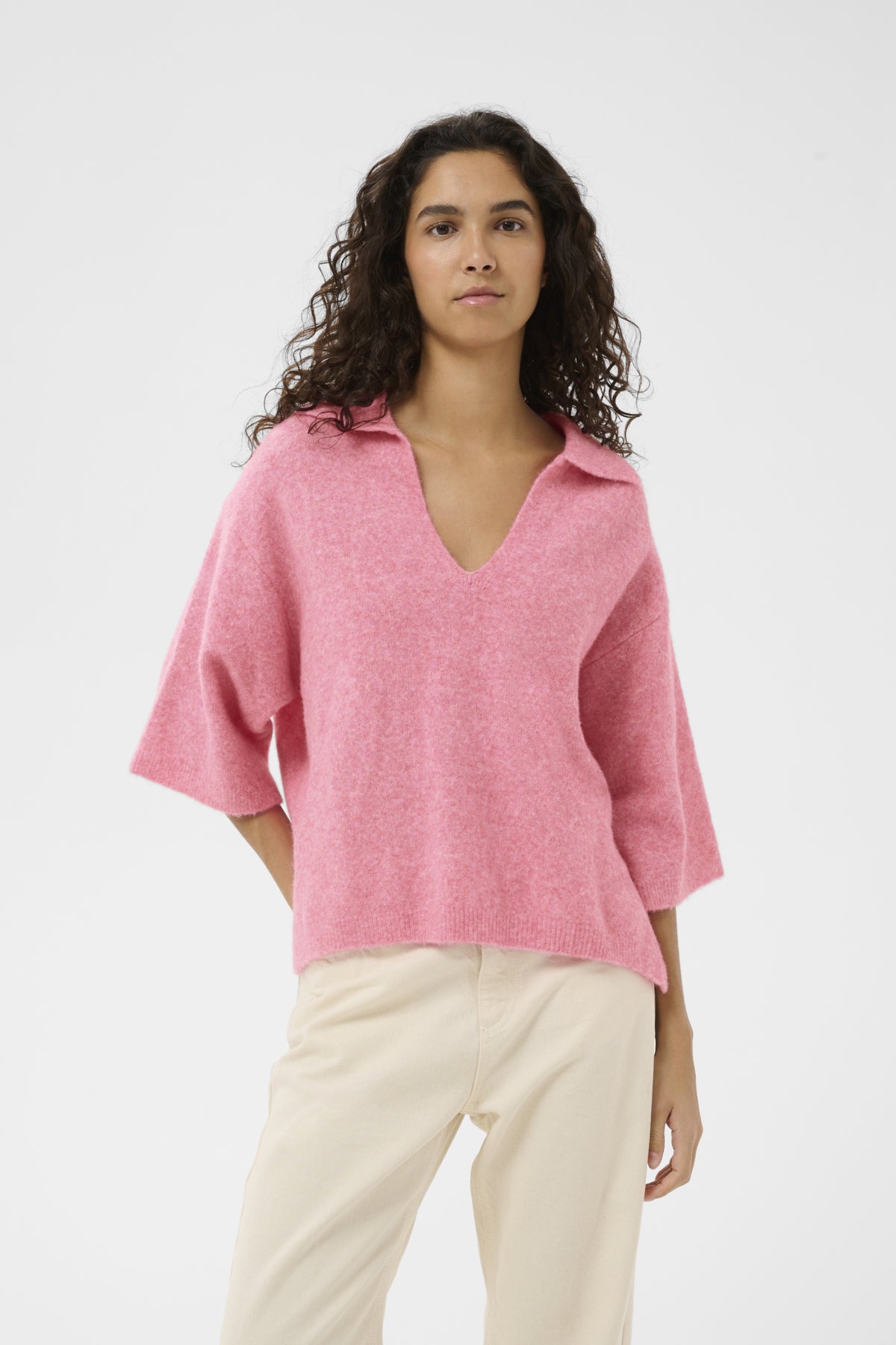 GUNIIW POLO PINK CARNATION MELANGE - 16212 - 30112413