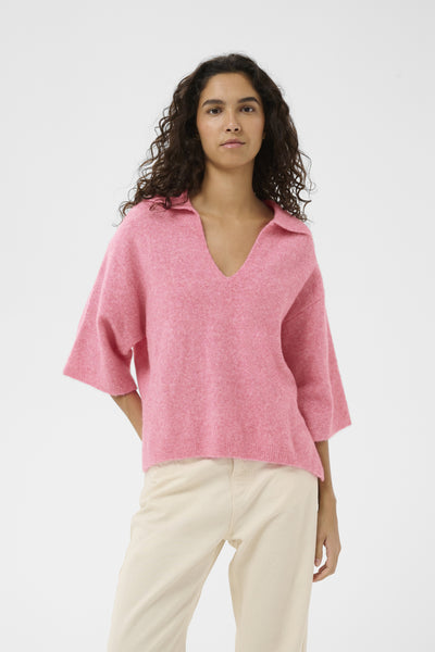 GUNIIW POLO PINK CARNATION MELANGE - 16212 - 30112413 Thumbnail