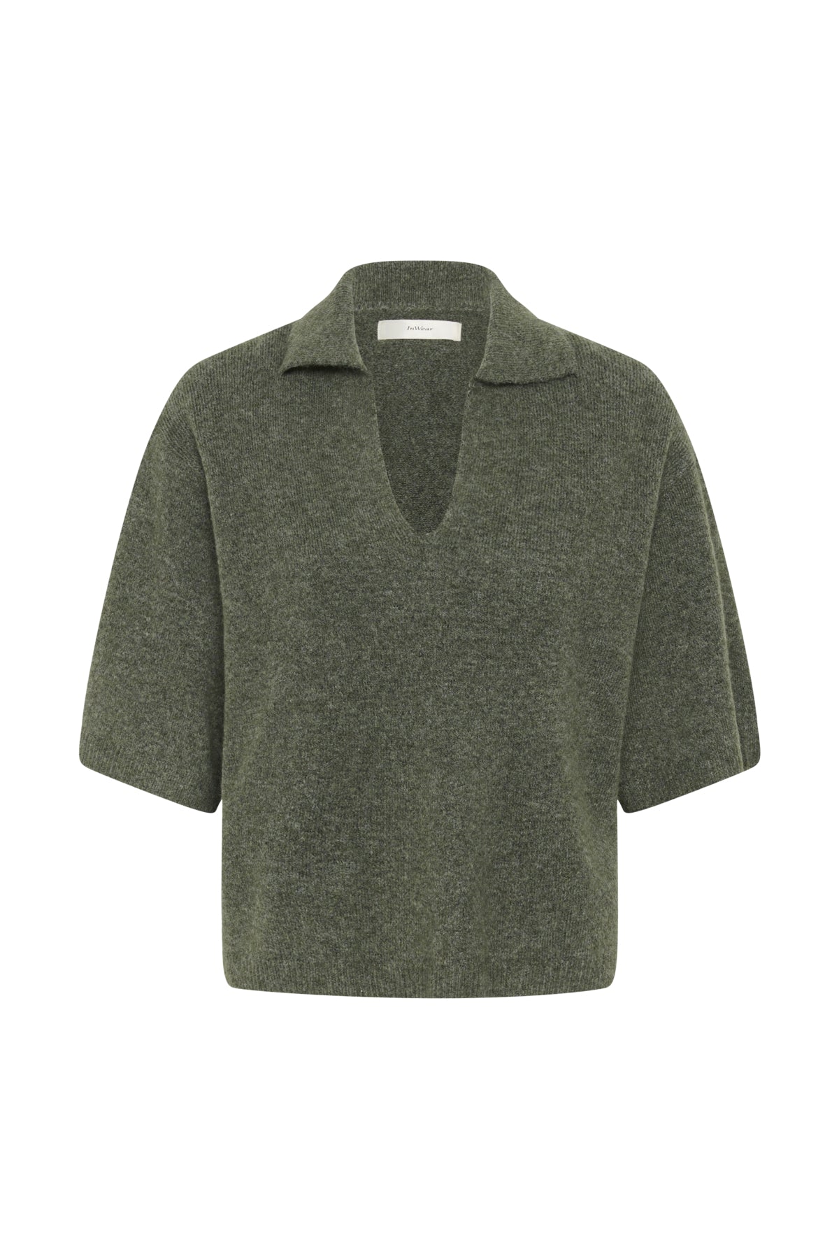 GUNIIW POLO MULLED BASIL MELANGE - 1805141 - 30112413