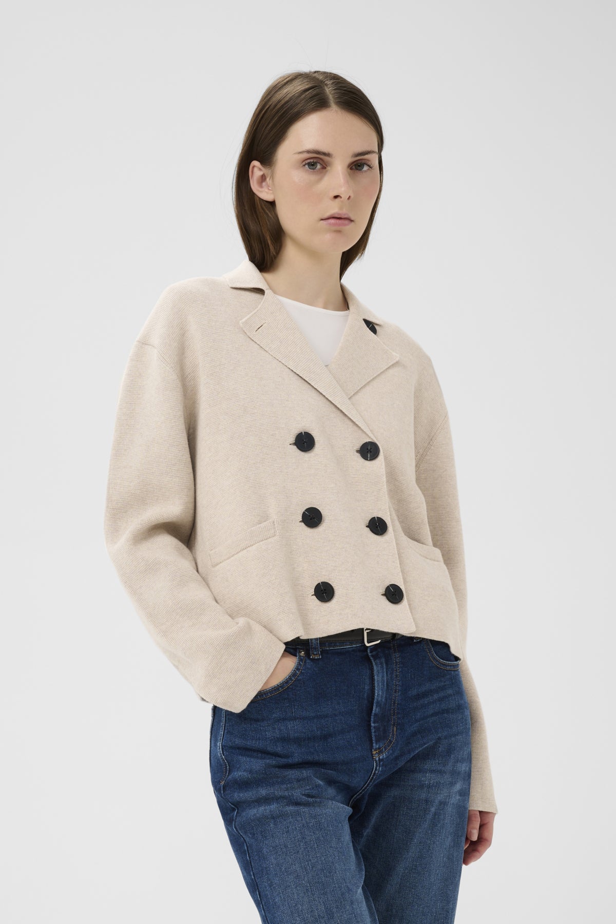 DELAROSEIW CARDIGAN Ecru - 300597 - 30112422