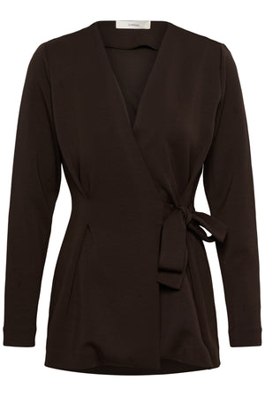 SIMIIW VINCENTIW BELT JACKET Chocolate Brown - 191109 - 30112432