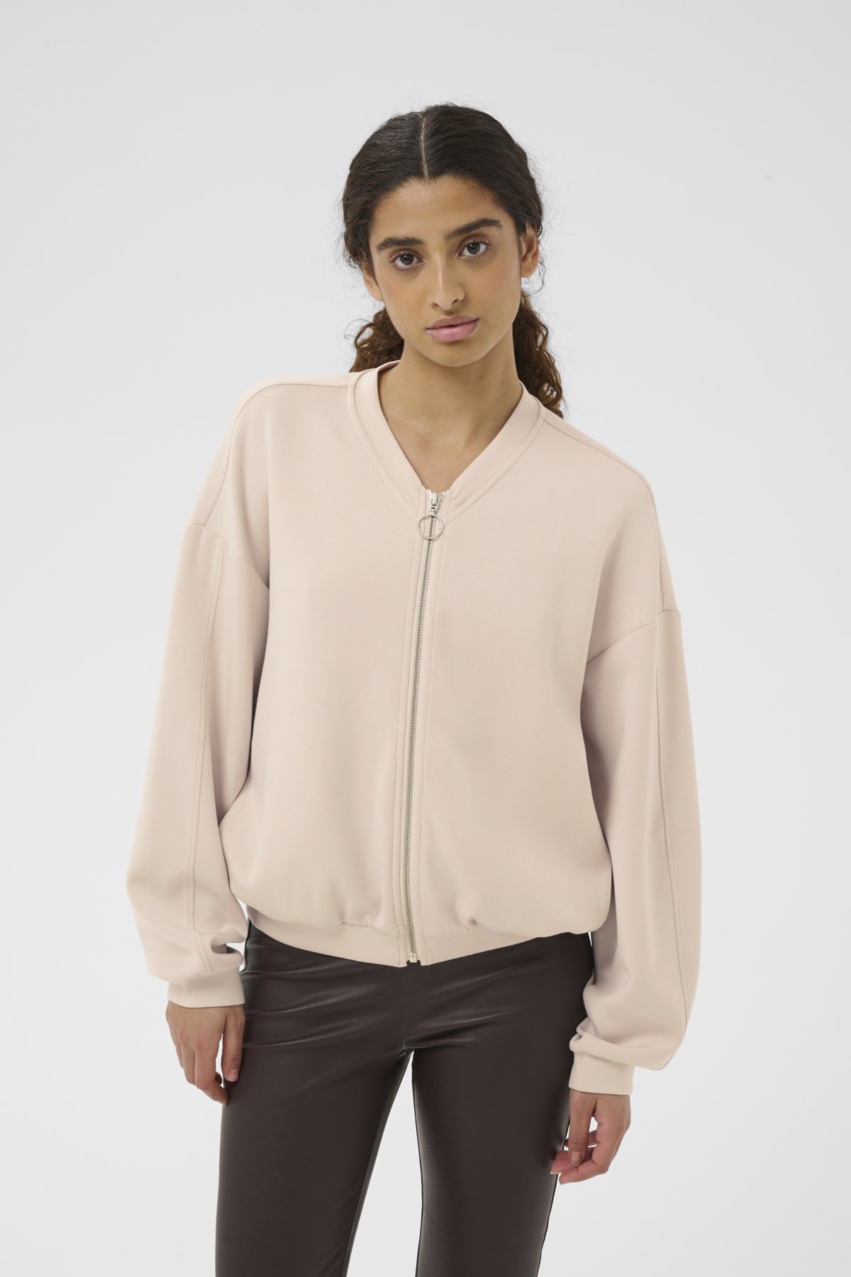 SIMIIW VINCENTIW ZIPPER JACKET Haze - 130403 - 30112433