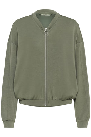 SIMIIW VINCENTIW ZIPPER JACKET MULLED BASIL - 180514 - 30112433