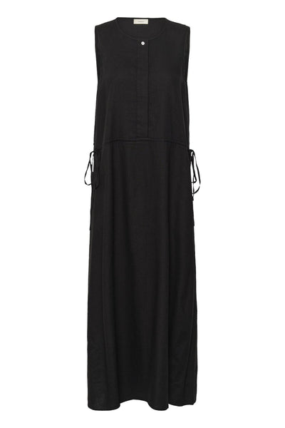 ROWANIW DRAWSTRING DRESS Black - 194008 - 30112487 Thumbnail