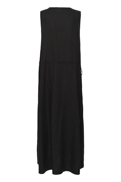 ROWANIW DRAWSTRING DRESS Black - 194008 - 30112487 Thumbnail