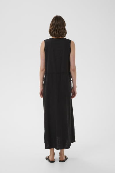 ROWANIW DRAWSTRING DRESS Black - 194008 - 30112487 Thumbnail