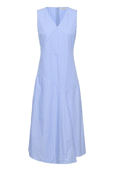 RAELYNNIW DRESS BLUE YD SUMMER STRIPE - 900007 - 30112488 Thumbnail