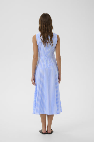 RAELYNNIW DRESS BLUE YD SUMMER STRIPE - 900007 - 30112488 Thumbnail
