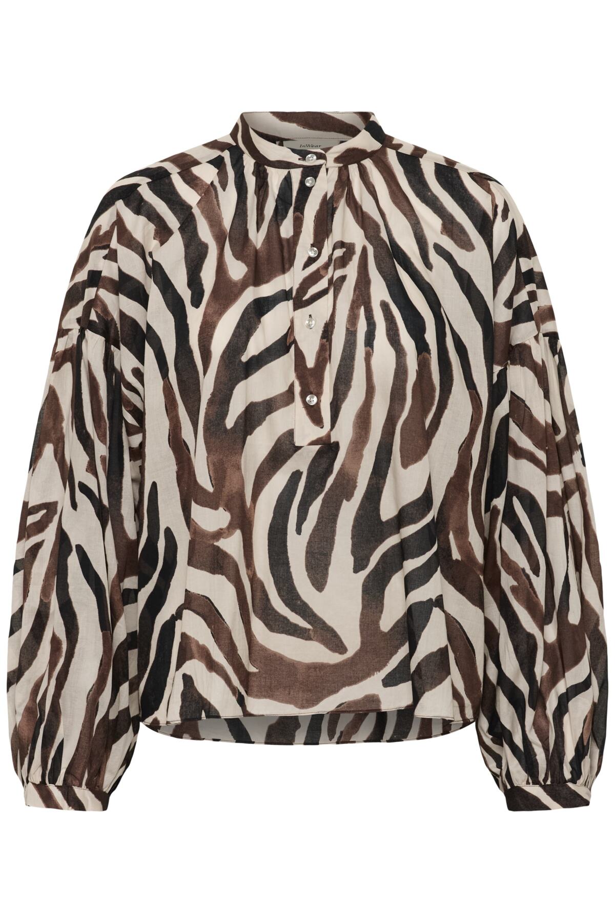 ROSALIEIW BLOUSE HAZE ZEBRAH - 900007425 - 30112497