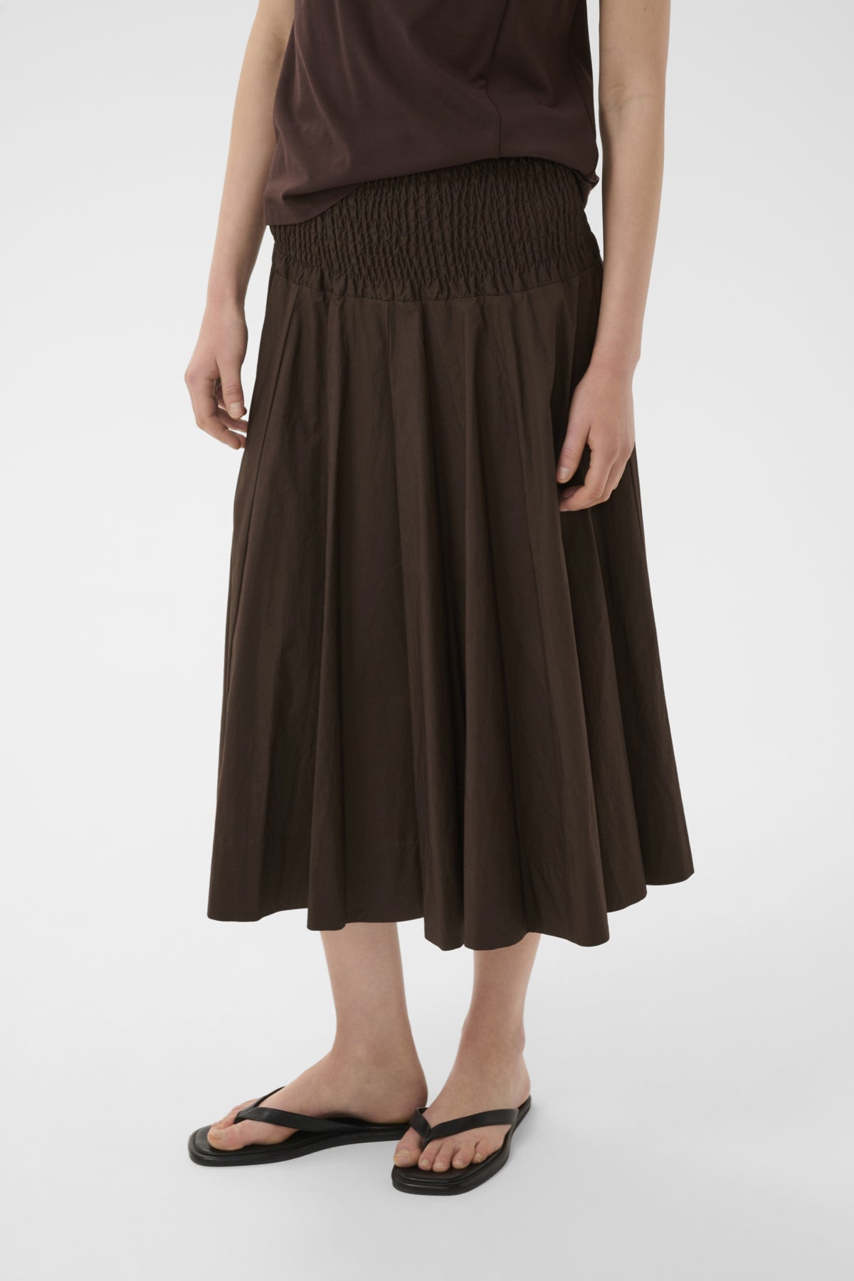 RAVENIW SKIRT Coffee Bean - 190915 - 30112501
