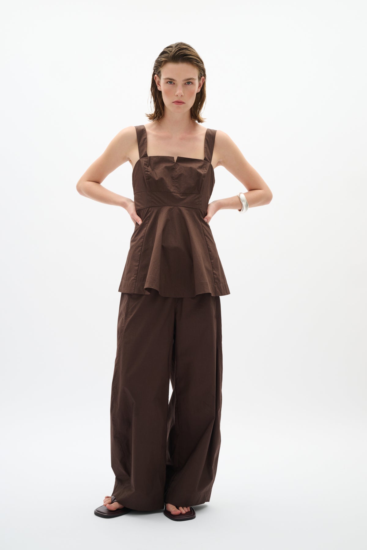 RAVENIW PANT Coffee Bean - 190915 - 30112504