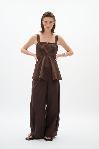RAVENIW PANT Coffee Bean - 190915 - 30112504 Thumbnail