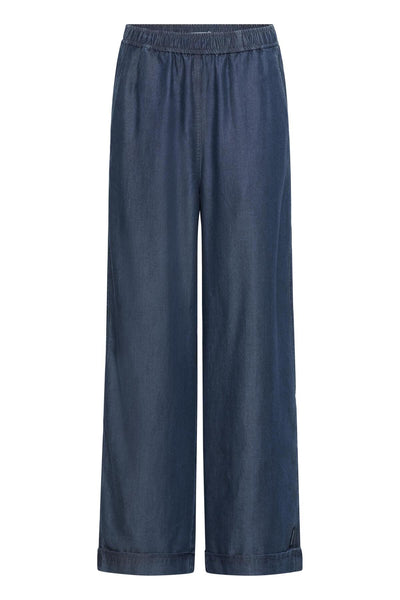 ELOISEIW PULLON PANTS Dark Blue Denim - 303349 - 30112532 Thumbnail
