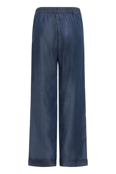 ELOISEIW PULLON PANTS Dark Blue Denim - 303349 - 30112532 Thumbnail
