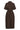 ELLINIW COLLAR DRESS Coffee Bean - 190915 - 30112538