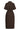 ELLINIW COLLAR DRESS Coffee Bean - 190915 - 30112538