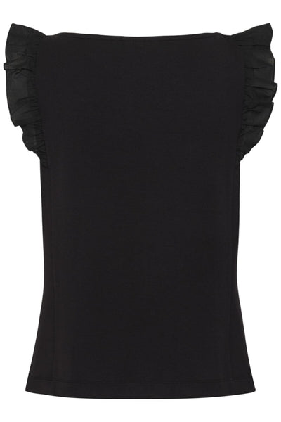 PICUEIW VINCENTIW FLOUNCE TOP Black - 194008 - 30112557 Thumbnail