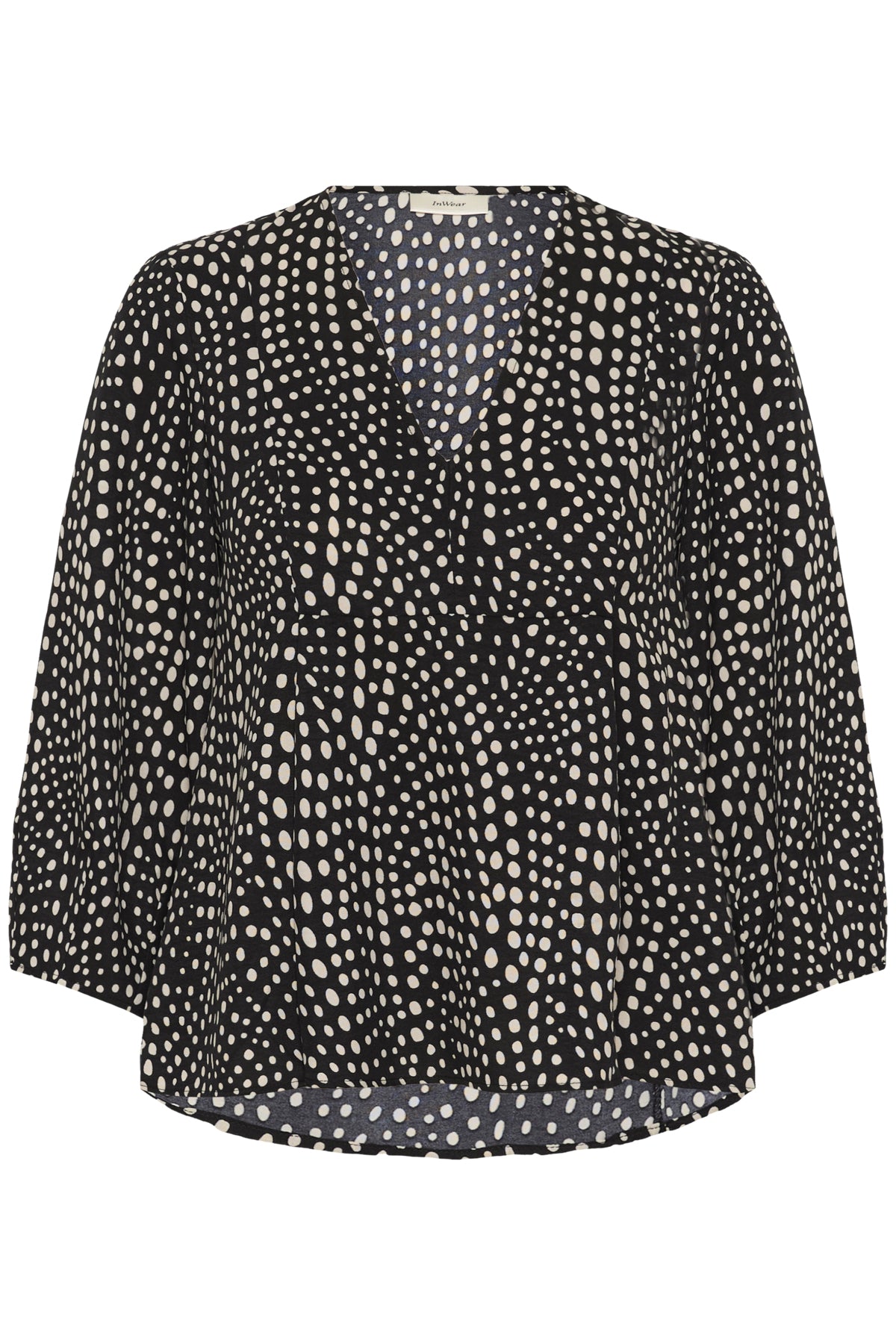 LIBERTYIW V-NECK BLACK FADED DOT - 900007186 - 30112583